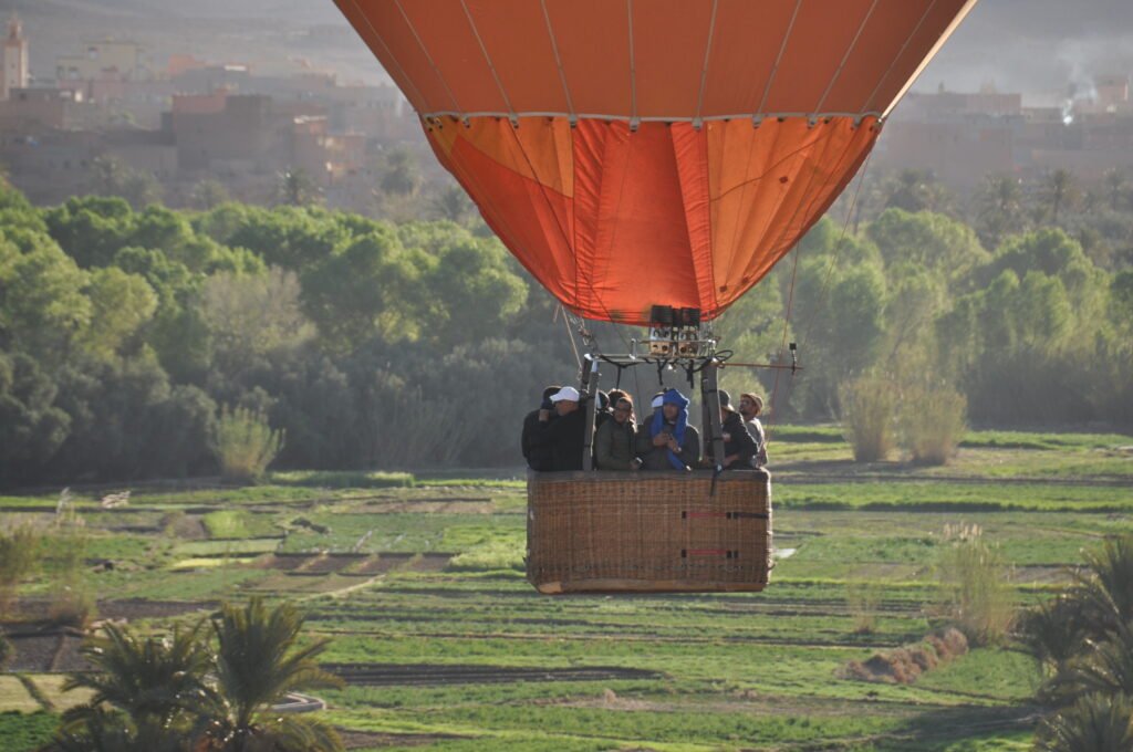 Inflating the balloon in the valley
